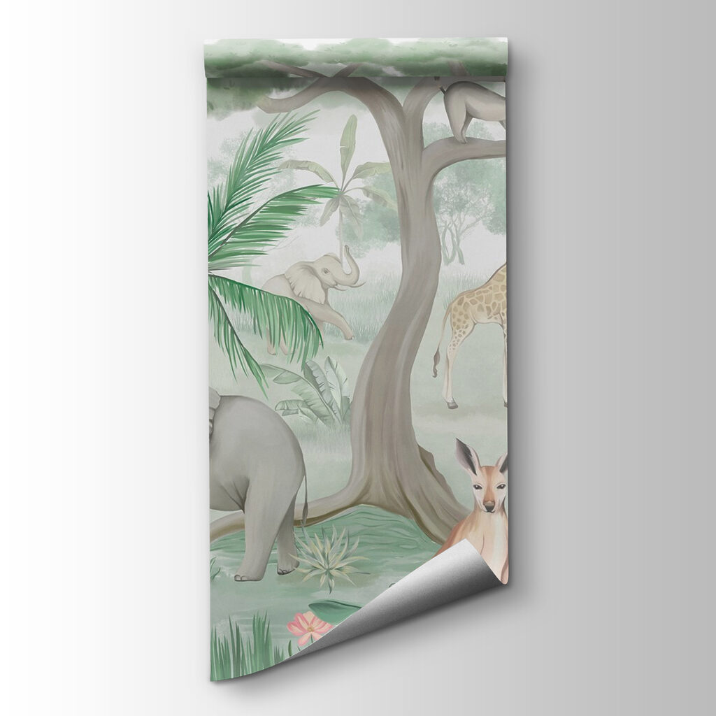 Tierfreunde am Baum — Produktansicht