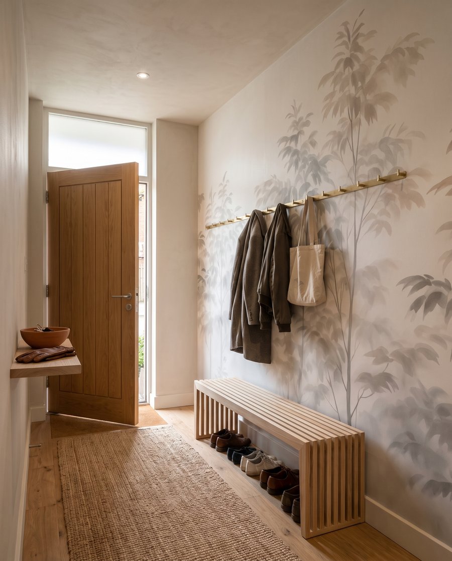 Hohe Bäume im Farbnebel — Interieur 4