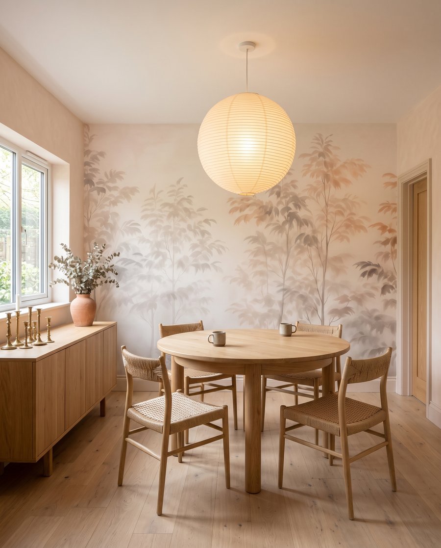 Hohe Bäume im Farbnebel — Interieur 5