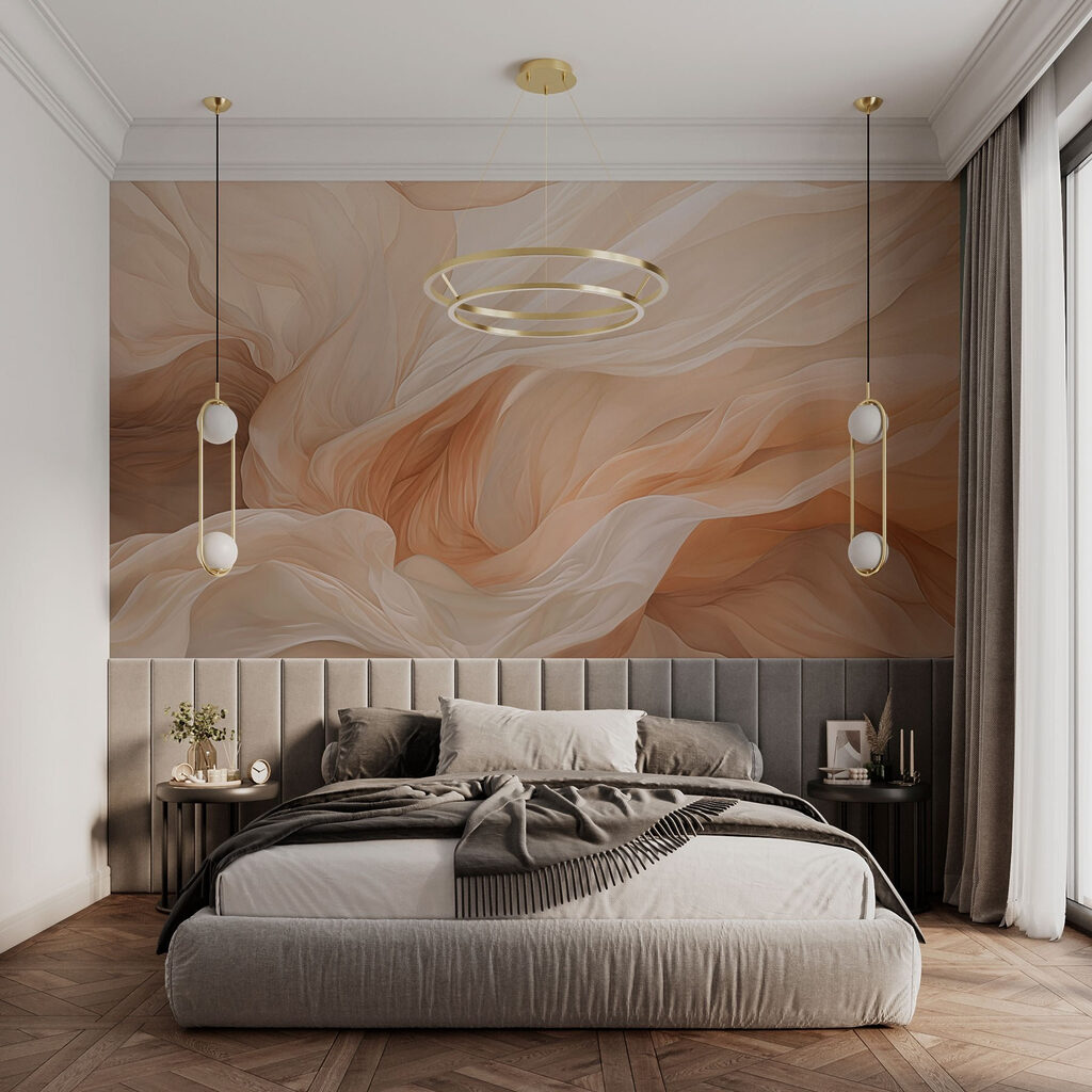 Weiche Wellen aus Stoff — Interieur 1