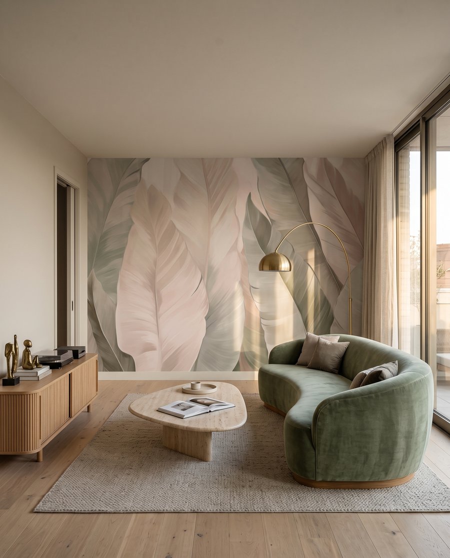 Helle Blätter nebeneinander — Interieur 3