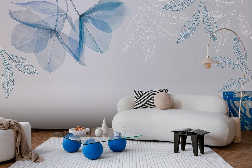 Blätter über freiem Raum — Interieur 4