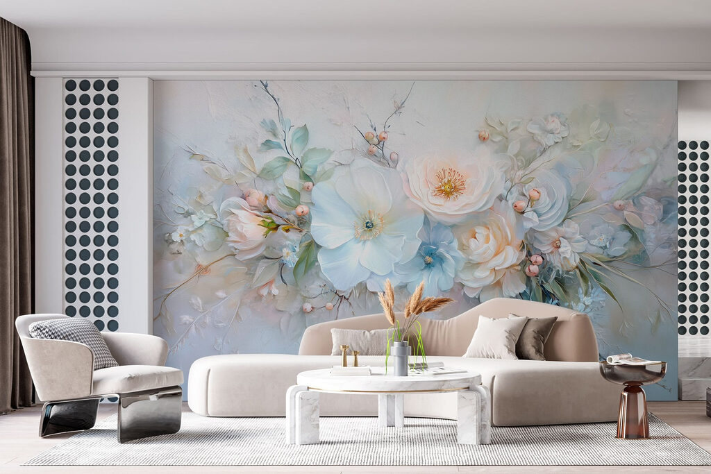 Blumenfries mit Knospen — Interieur 4
