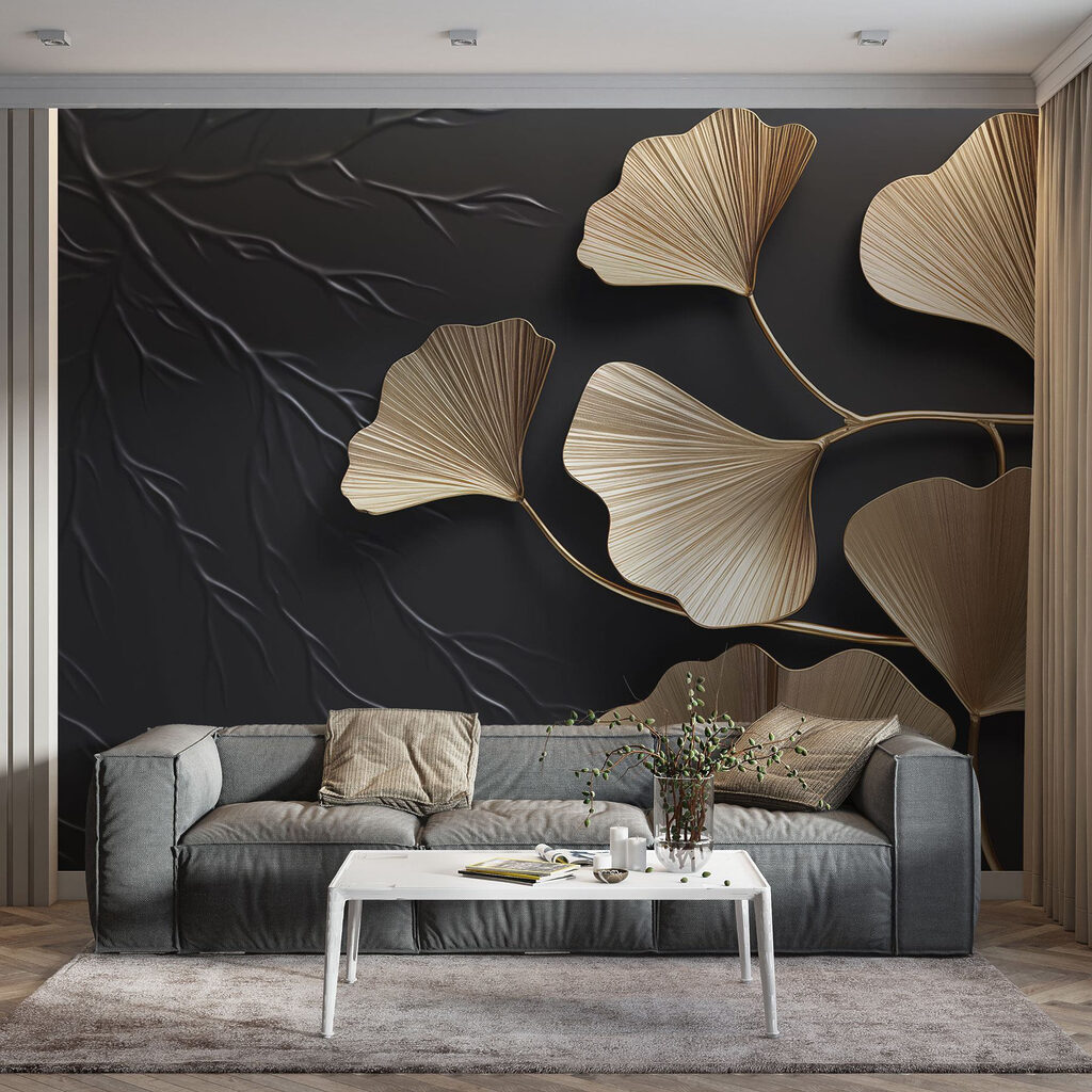 Zweig mit Fächerblättern — Interieur 2