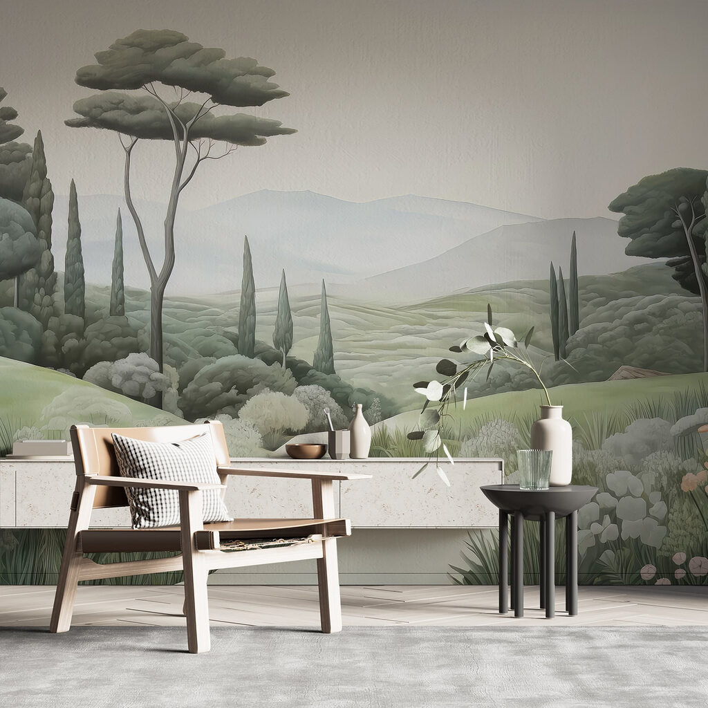 Pfad durch den Zypressengarten — Interieur 2