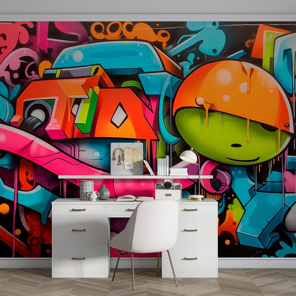Buntes Graffiti — Interieur 1