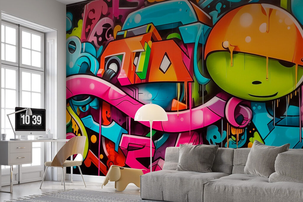 Buntes Graffiti — Interieur 2