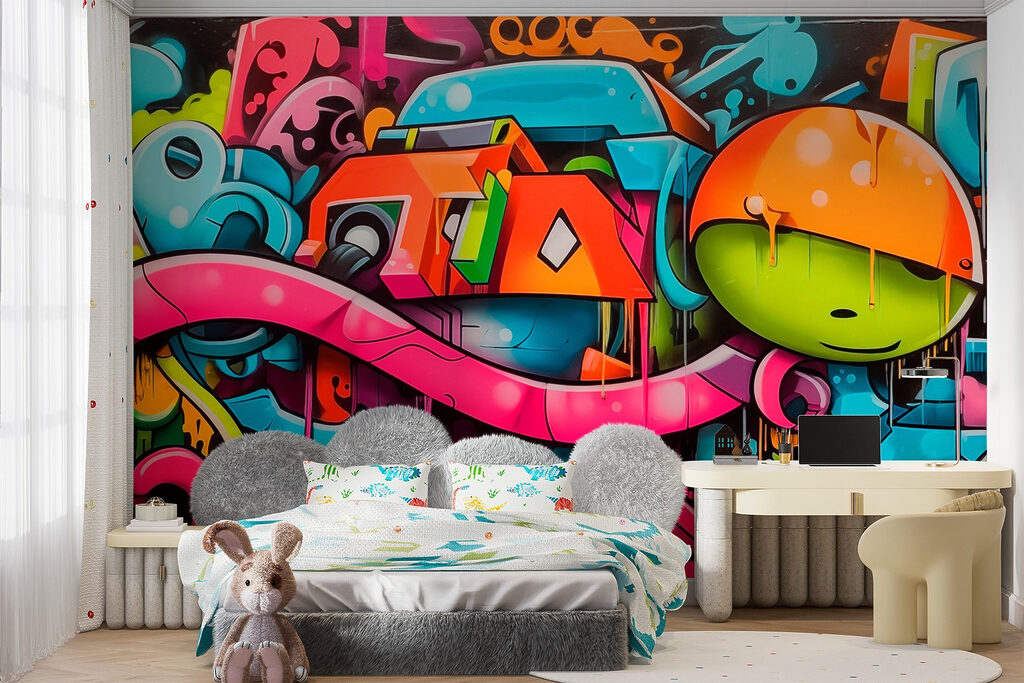 Buntes Graffiti — Interieur 3