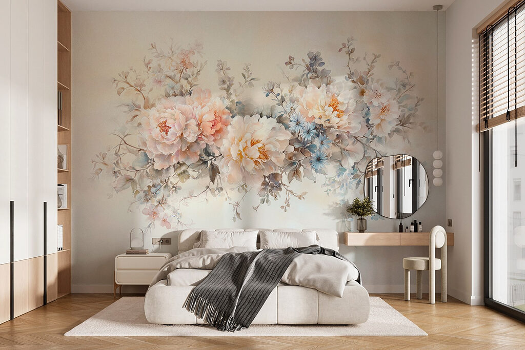 Luftiger Blumenstrauß — Interieur 1