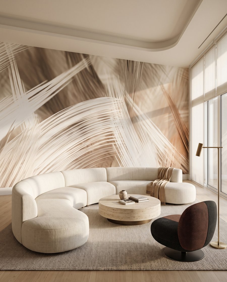 Bögen in Erdtönen — Interieur 2