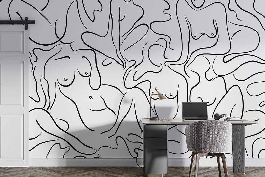 Körper in losen Linien — Interieur 5