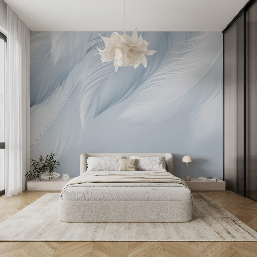 Sanft fallende Federn — Interieur 1