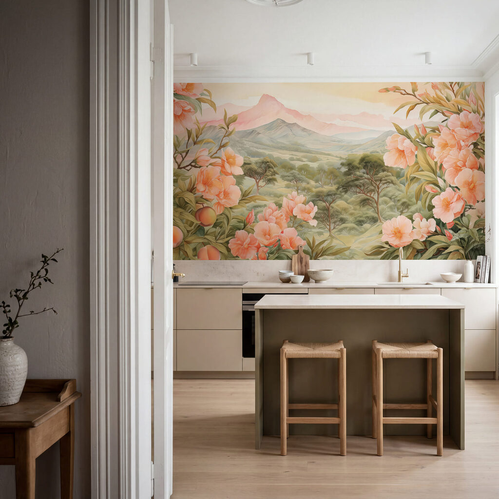 Tal zwischen Blütenzweigen — Interieur 1