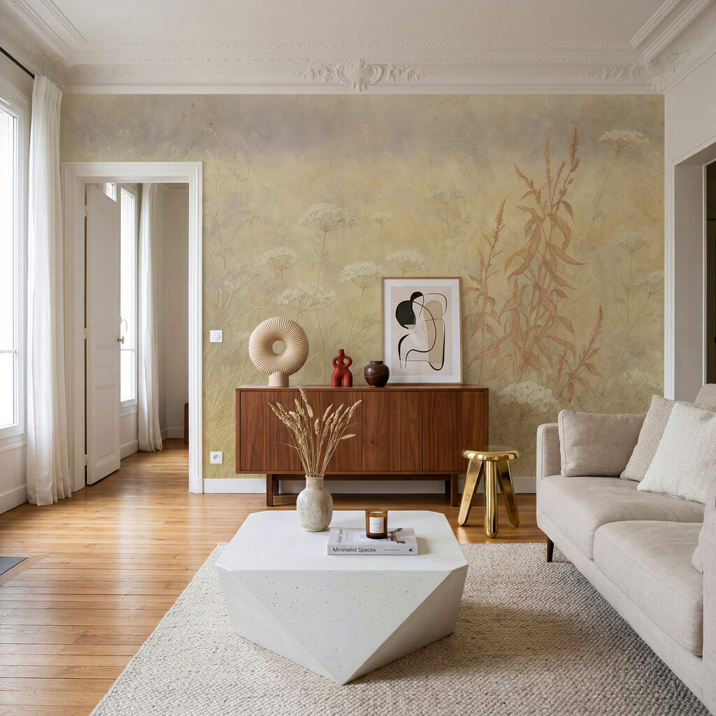 Wiese im Nebel — Interieur 1