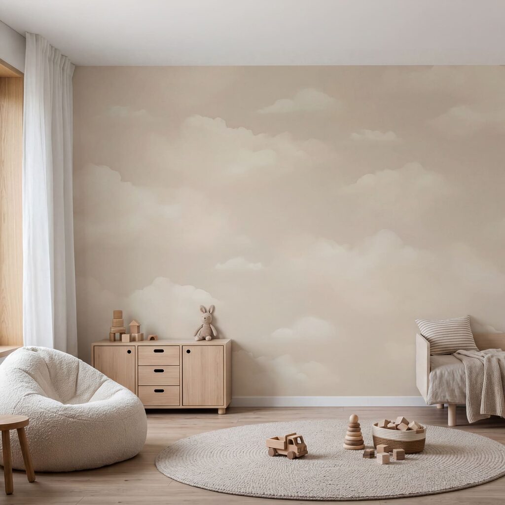 Vorüberziehende Wölkchen in einem Interieur