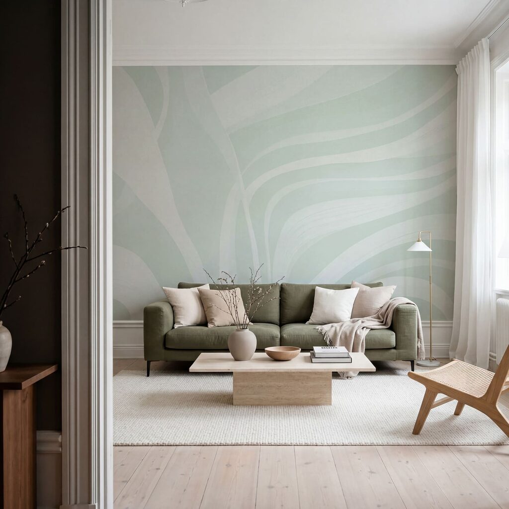 Breite fließende Bahnen — Interieur 1