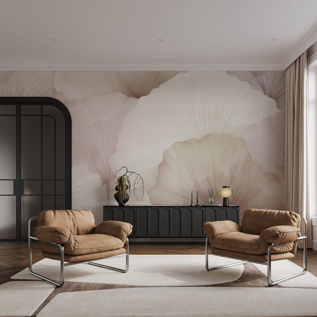 Fächerförmige Blütenblätter — Interieur 2