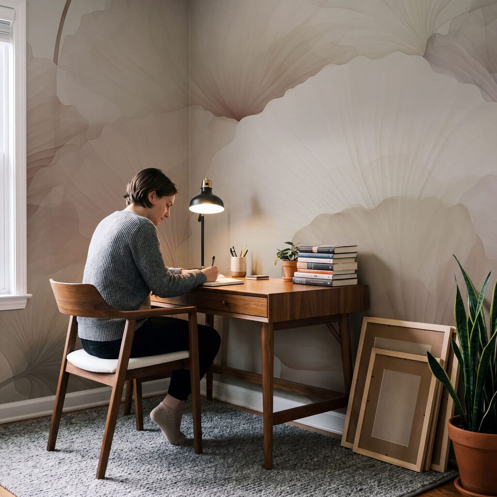 Fächerförmige Blütenblätter — Interieur 3