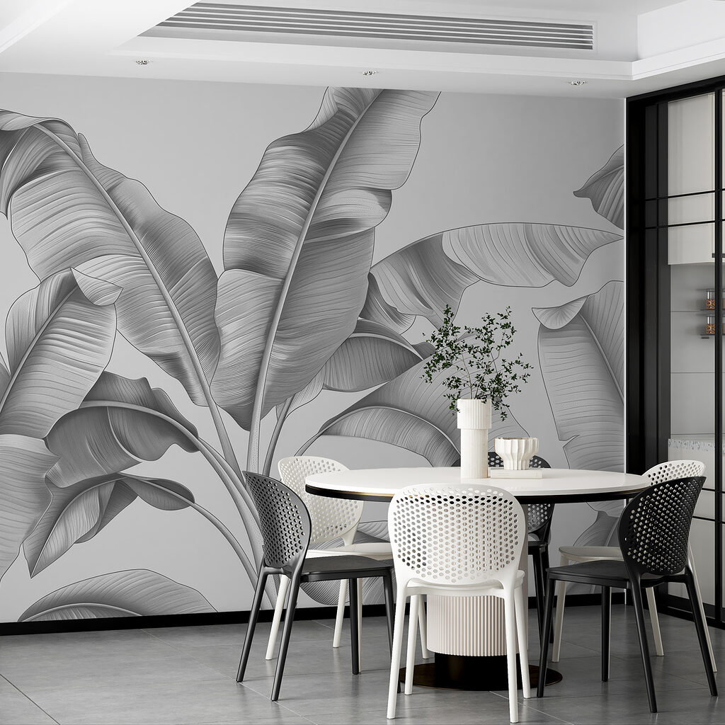 Große gebogene Blätter — Interieur 3