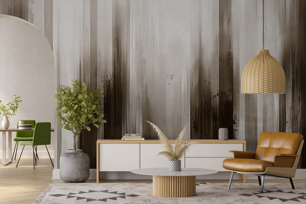 Verwischte senkrechte Striche — Interieur 1