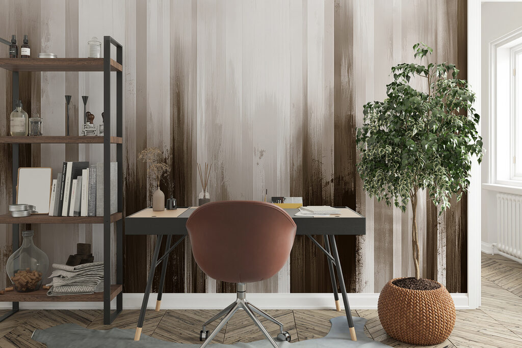 Verwischte senkrechte Striche — Interieur 4