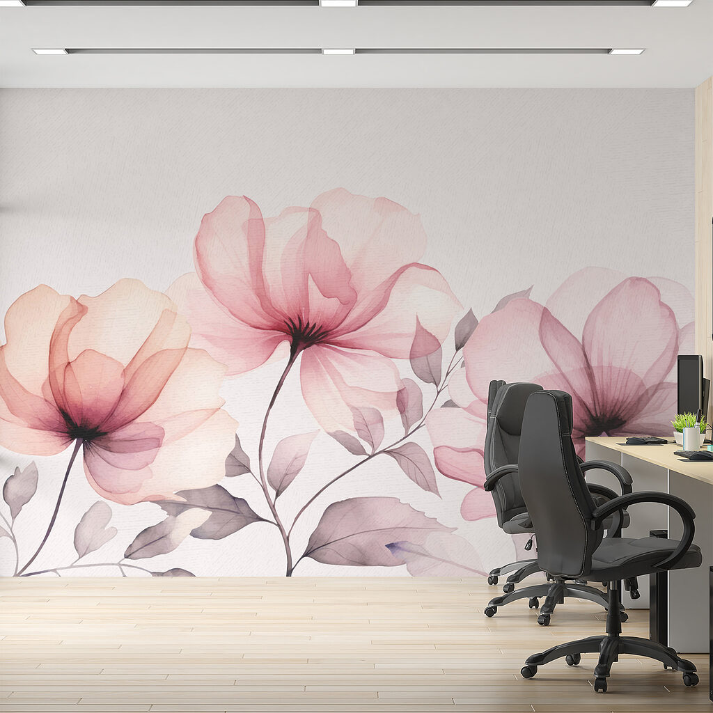 Offene Blüten an Zweigen — Interieur 2
