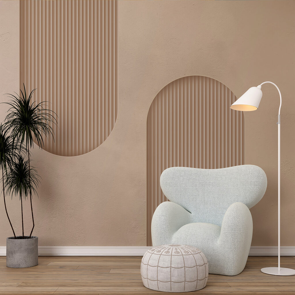 Minimalistische Rundungen — Interieur 1