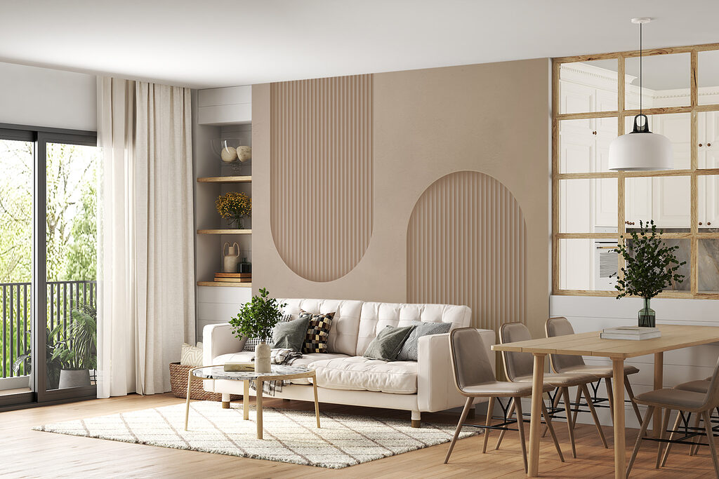Minimalistische Rundungen — Interieur 2