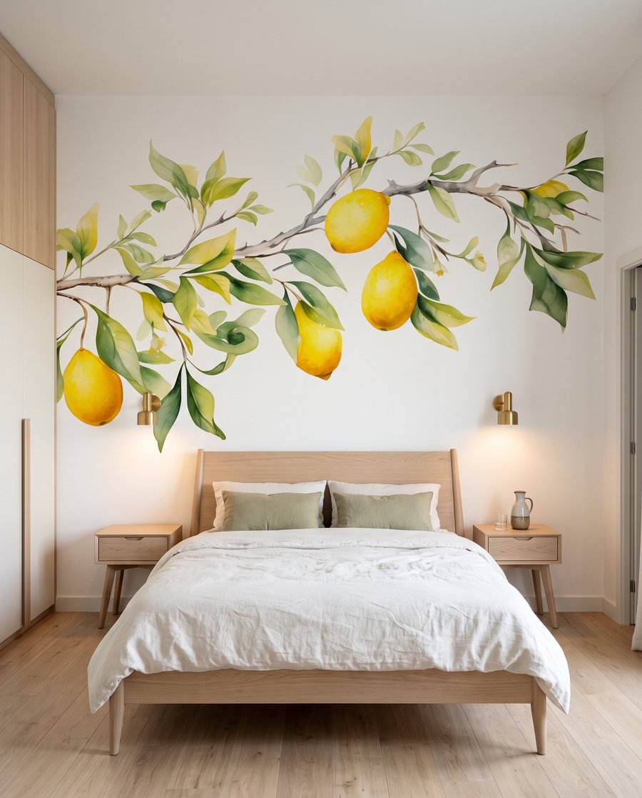 Blühender Zitronenzweig — Interieur 2