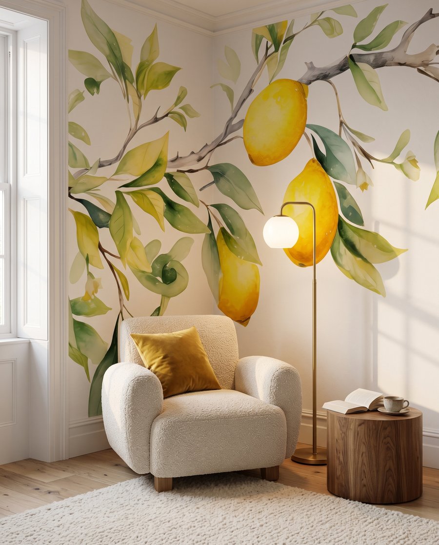 Blühender Zitronenzweig — Interieur 3