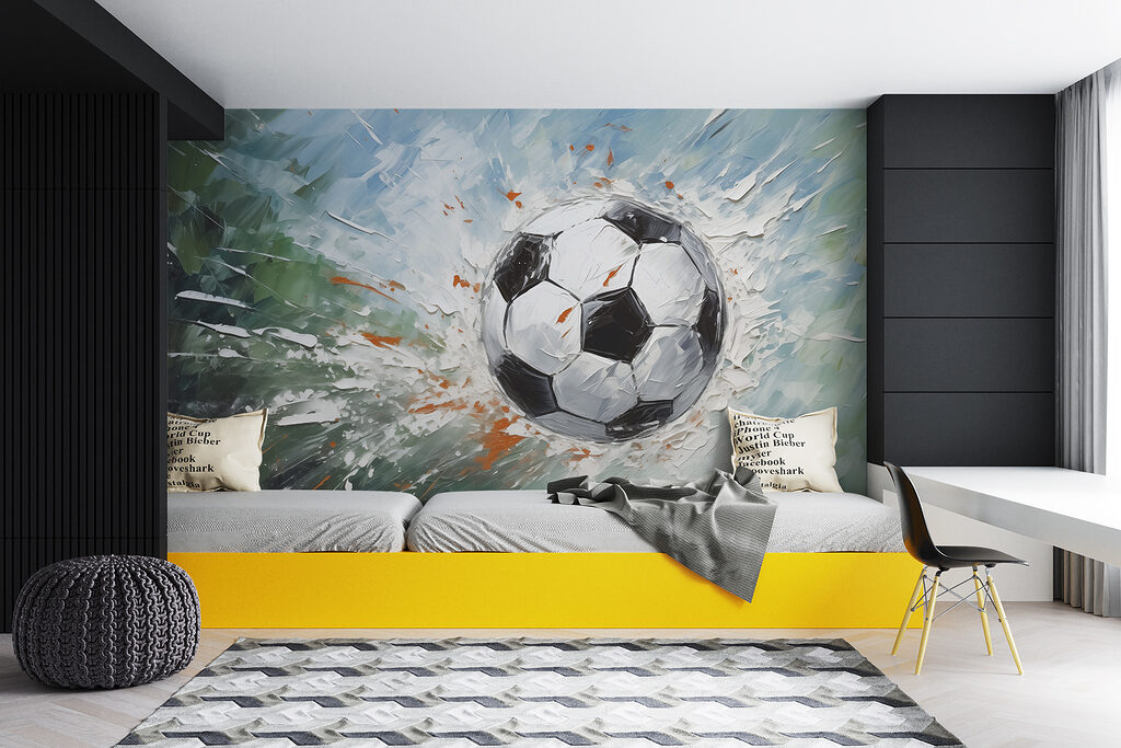 Fußball im Farbsturm — Interieur 2