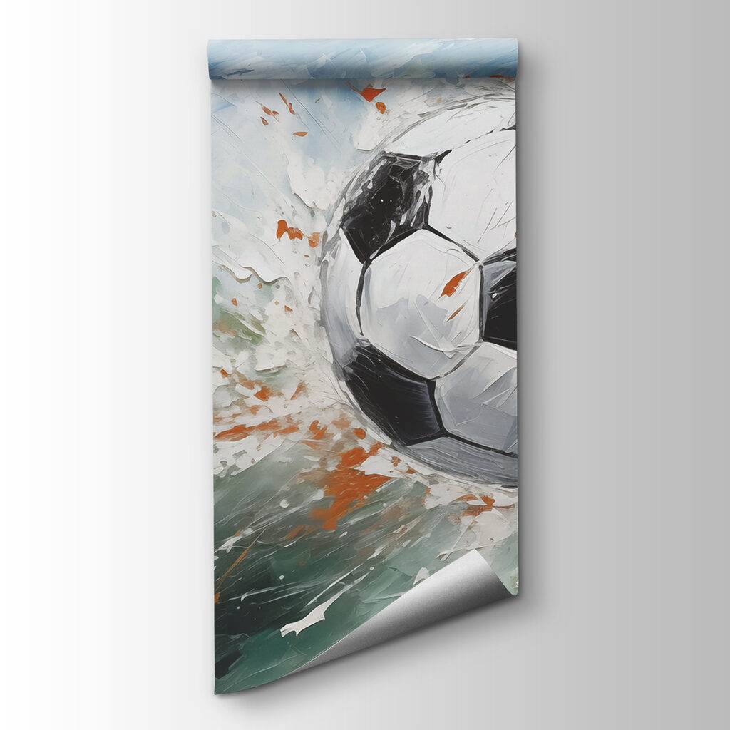 Fußball im Farbsturm — Produktansicht
