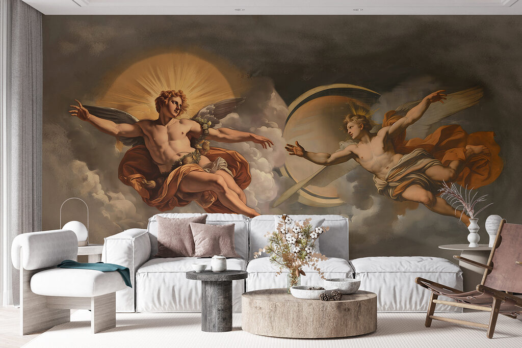 Flügel im Wolkenfresko — Interieur 4