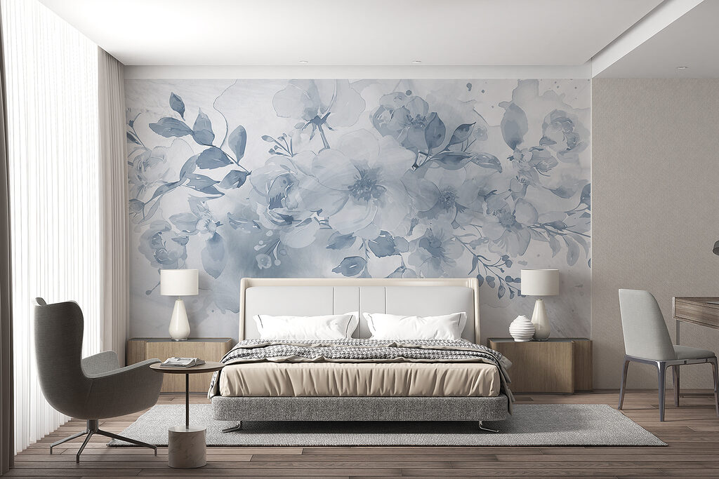 Blüten in ruhigen Tönen — Interieur 3
