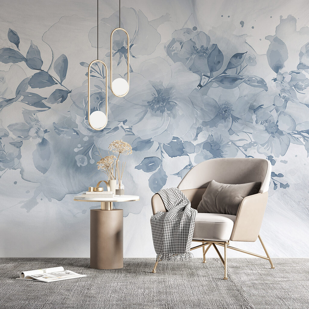 Blüten in ruhigen Tönen — Interieur 4