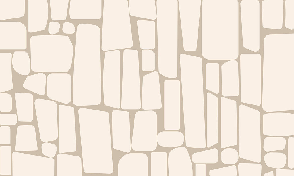 Mosaik mit runden Ecken — ganzes Design
