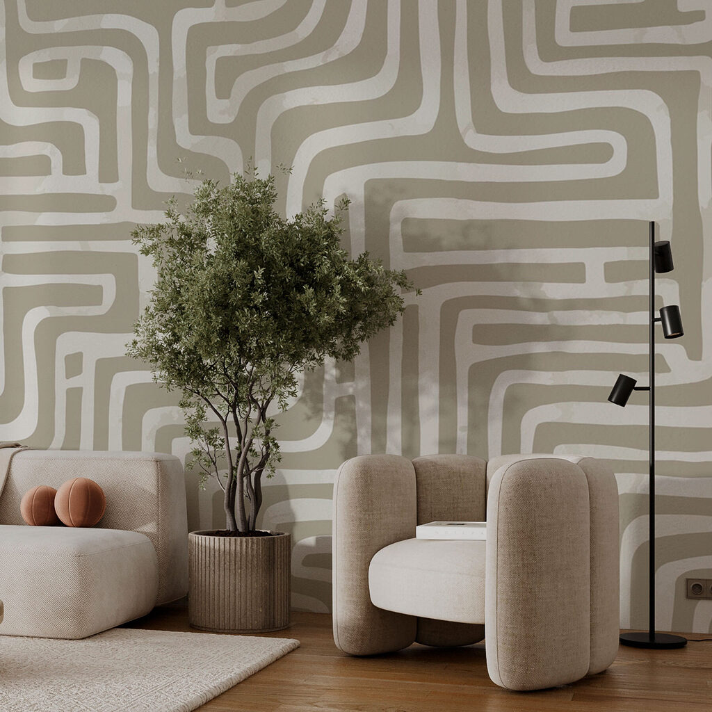 Labyrinth aus Linien — Interieur 2