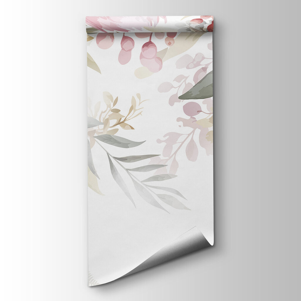 Blumenrahmen in Pastell — Produktansicht