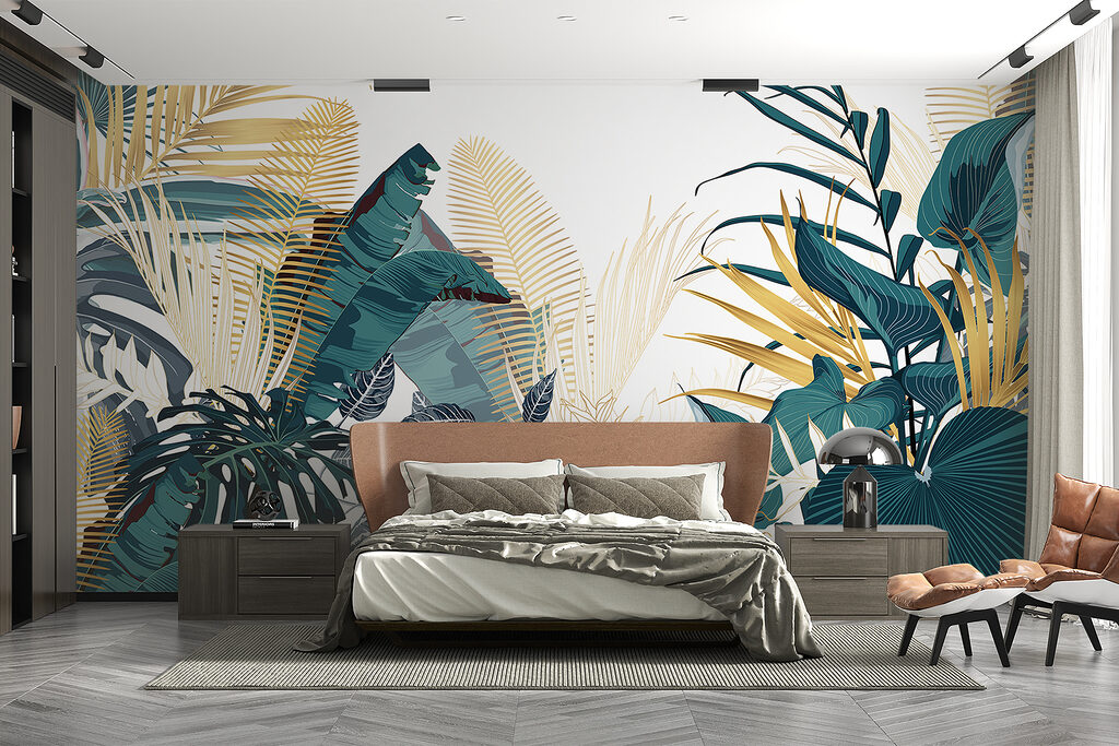 Große Tropenblätter — Interieur 2