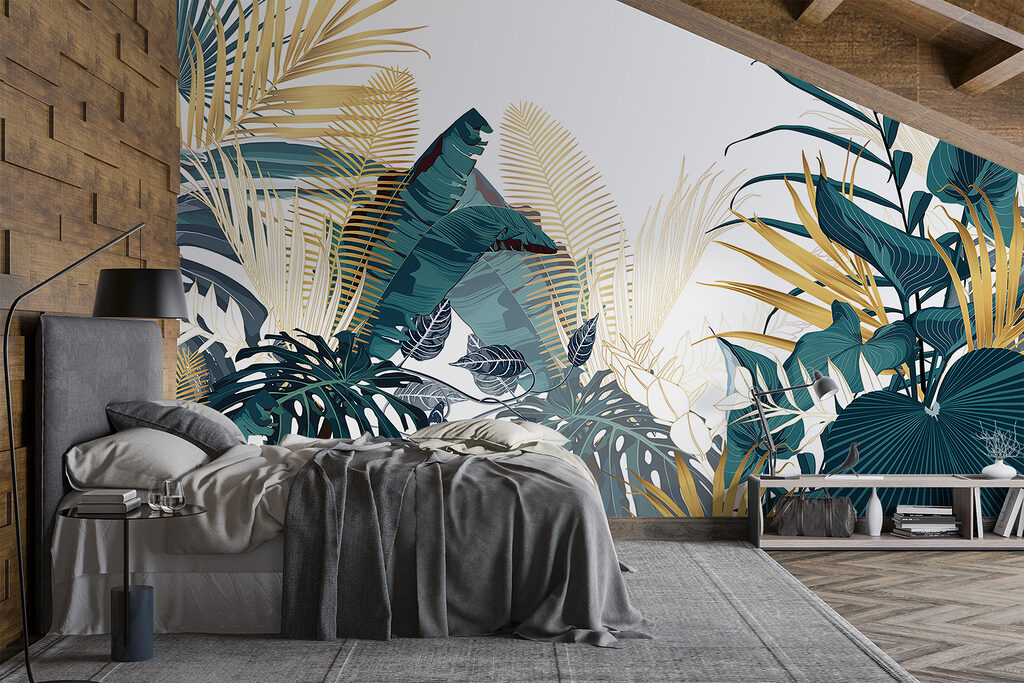 Große Tropenblätter — Interieur 3