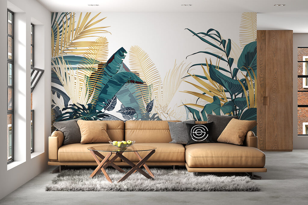 Große Tropenblätter — Interieur 4