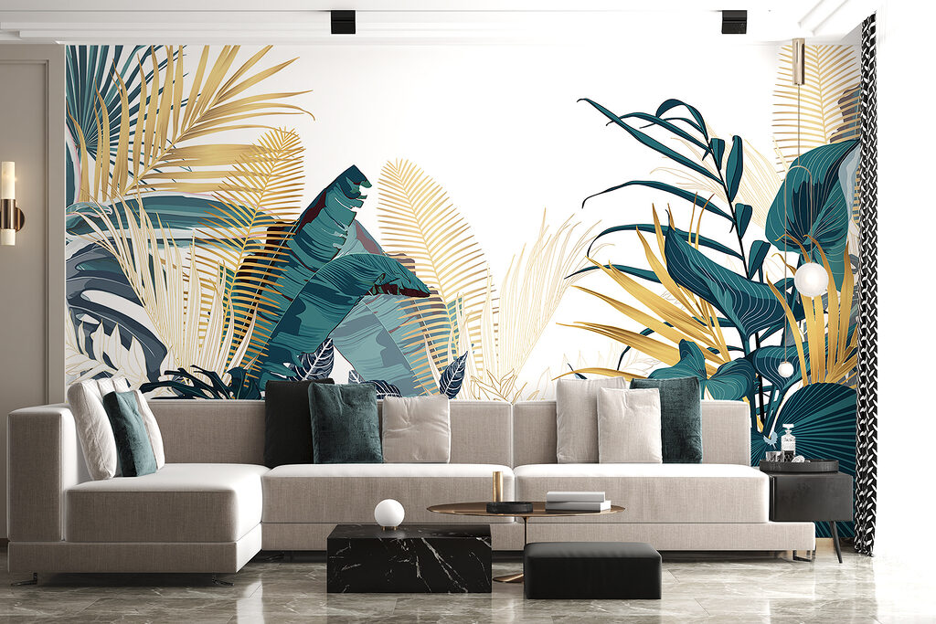 Große Tropenblätter — Interieur 6