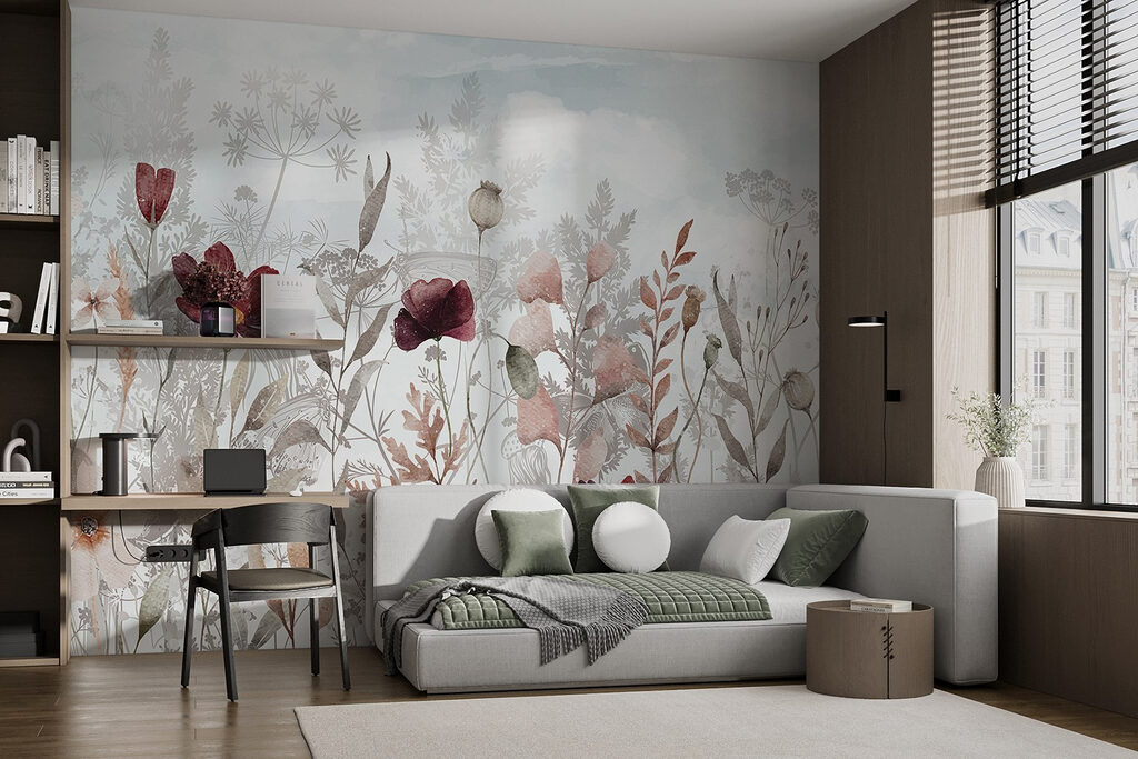 Wiesenblumen unterm Himmel — Interieur 1