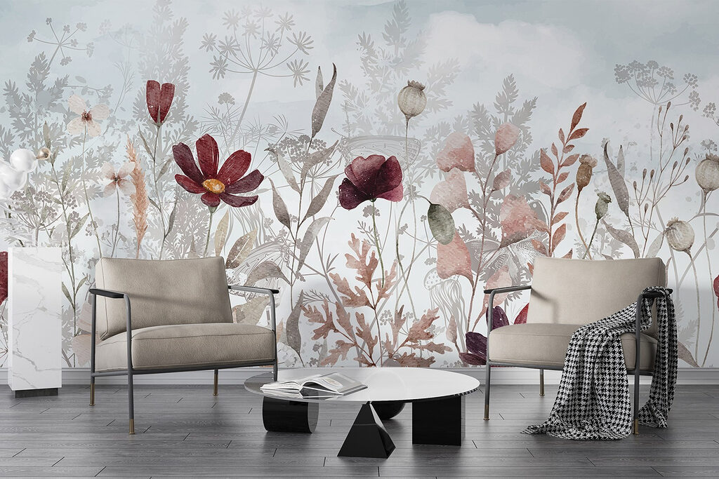 Wiesenblumen unterm Himmel — Interieur 4