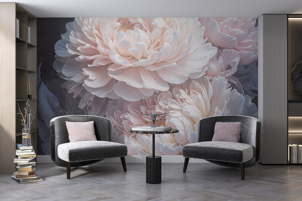 Luftige weiße Blüten — Interieur 4