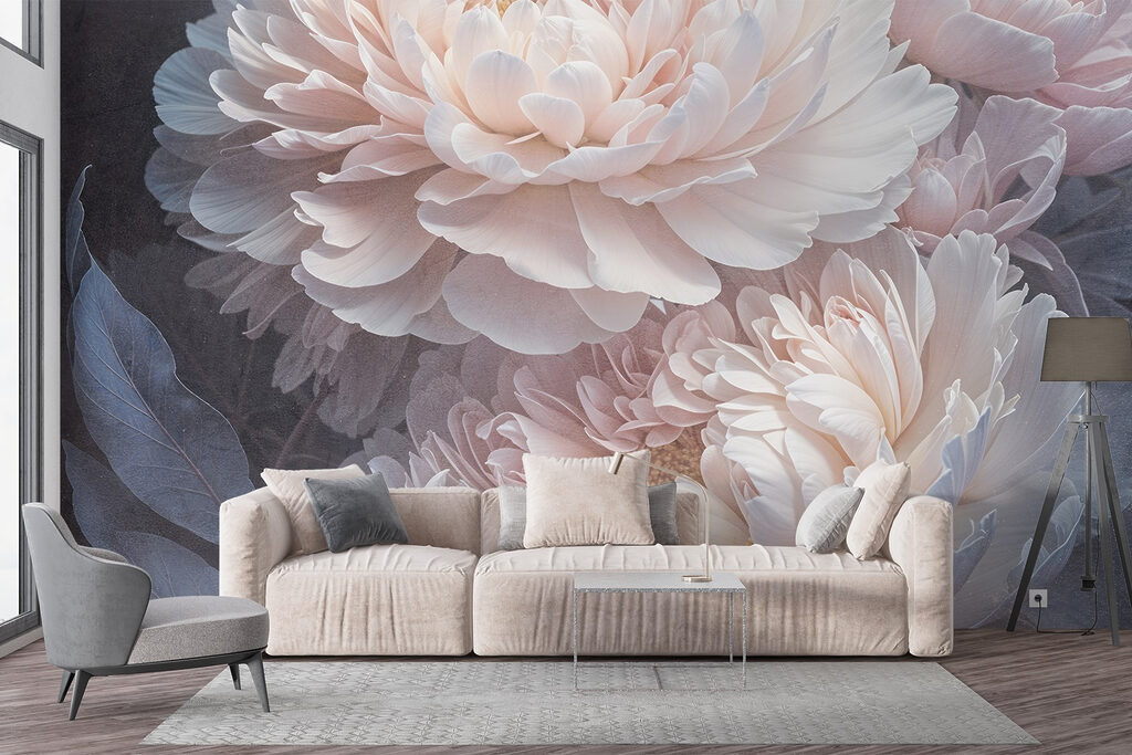 Luftige weiße Blüten — Interieur 5
