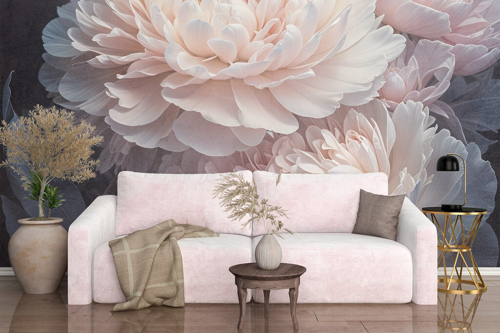 Luftige weiße Blüten — Interieur 6