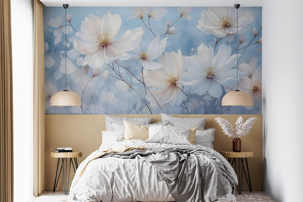 Weiße Blüten unterm Himmel — Interieur 3