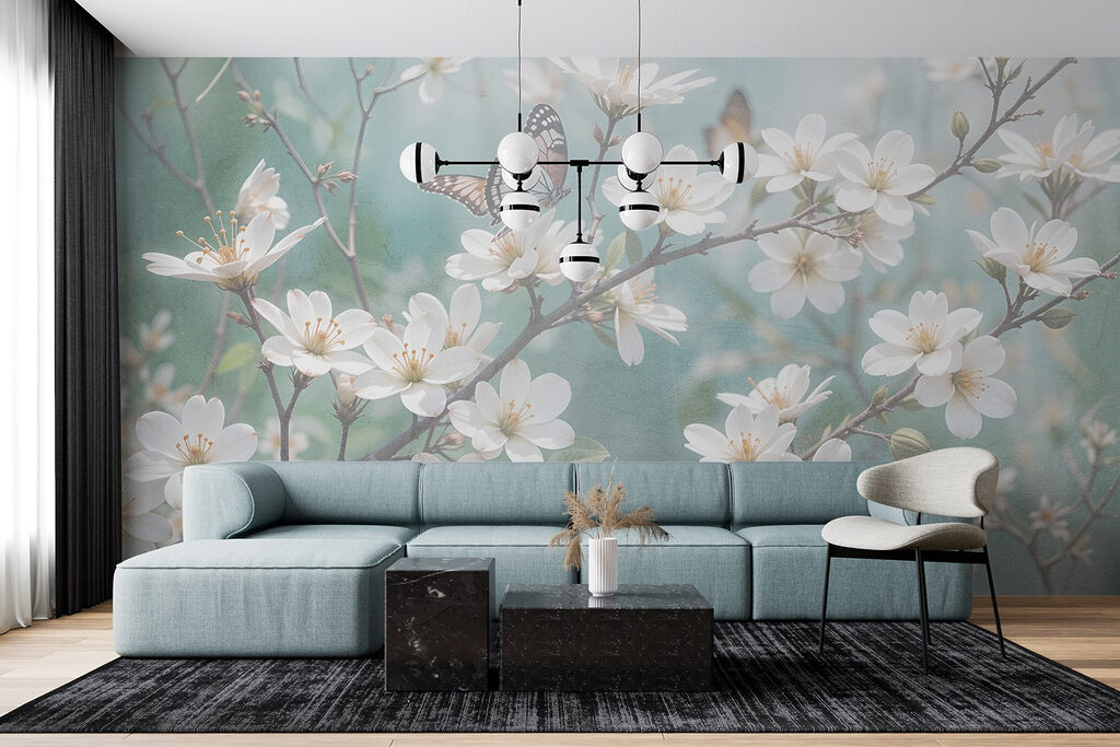 Blüten mit Lichtpunkten — Interieur 4