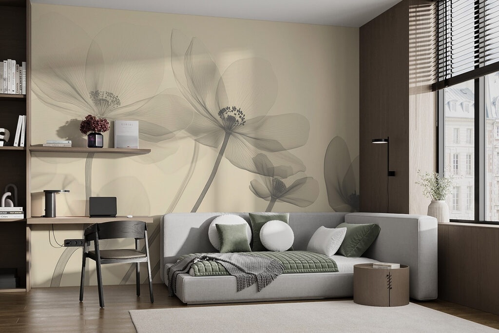 Schlichtes Blütenbild — Interieur 1